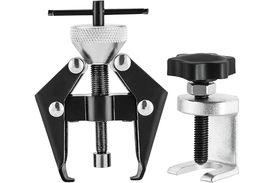 DASBET Battery Terminal and Wiper Arm Puller, Windshield Wiper Arm Removal Tool Heavy-Duty Arm Battery Terminal Bearing Remover Puller Kit