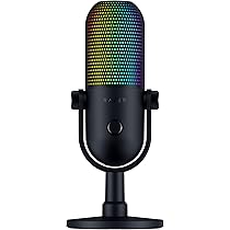 Razer Seiren V3 Chroma - RGB USB Microphone with Tap-to-Mute