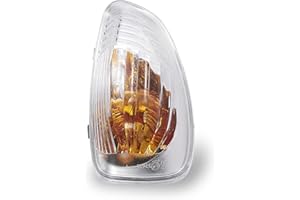 TULA MOTOREN Clignotant Latéral Clignotant Rétroviseur Extérieur pour RENAULT Master III(EV/FV/HV/JV/UV)02/2010-UP NISSAN NV400 11/2011-UP OPEL Movano B X62 05/2010-UP droite single Lentille claire R:261603141R