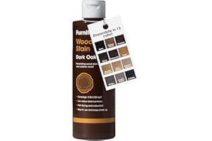 Furniture Clinic Mordente per il legno (rovere scuro) - Ad asciugatura rapida, altamente concentrato e facile da applicare - Mordente per tutto il legno interno o esterno - 250ml