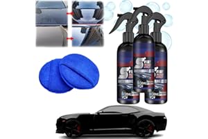 QOSNEOUN Multi-Functional Coating Renewal Agent, 3 in 1 High Protection Quick Coating Spray, Car Coating Agent Spray, Plastic Parts Refurbish Agent, High Protection Quick Car Spray (3pcs)