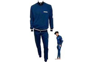 Lotto TUTA UOMO IN FELPA GARZATA - TUTA UOMO COMPLETA - TUTA SPORTIVA UOMO - TUTA UOMO COTONE FELPATO - TUTA UOMO INVERNALE