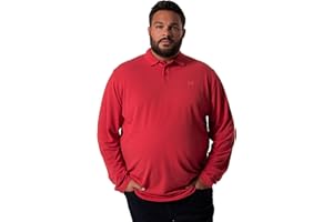 Men Plus Hommes Grandes Tailles L-8XL Polo Men+ en Maille piquée, Manches Longues, Collection Basic – Jusqu'au 8 XL 836270