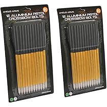 Anglo Arms 24 Pistolenarmbrust Bolzen - Mit Stahlspitzen Für 50/80 Lb Armbrust