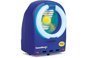 MOEL PECO Italia Blu 361B insectes cas, 1 x 32 W, 50 Hz, argent, 25 x 25 x 29 cm