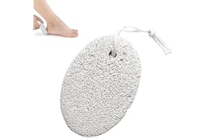SIHUITU Pumice Stone for Feet/Hands/Body, Natural Lava Pumice Stone for Dead Hard Skin Removal, Foot Scrubber, White Calluse Remover, Foot File for Men/Women for Exfoliation (1pcs)
