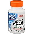 Doctor's Best Natural Brain Enhancers Vegetarian Capsules, 60-Count