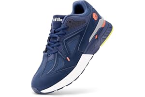 FitVille Scarpe Uomo Sneakers Extra Larghe Scarpe da Running Corsa Riduzione Dolore All'Arco Plantare Scarpe da Ginnastica Larghezza Ampia per Piedi Piatti Scarpe da Lavoro Comode