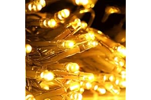 Avoalre Luci Natale 250 LED 50M, Catena Luminosa 8 Modalità Impermeabile IP44 LED Luci LED Decorative per Interno/Esterno Albero di Natale Festa Nozze Compleanno Natale, Bianco Caldo