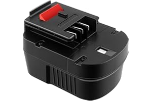 ADVTRONICS 12V 3,5Ah NiMH Sostituire Batteria per A12 HPB12 A12E A12-XJ A12EX FSB12 FS120B FS120BX A1712 B-8315 BD-1204L BD1204L BPT1047