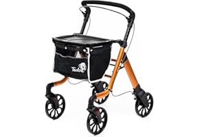 REHASHOP Indoor Wohnraum Rollator Teckel (Kupfer)