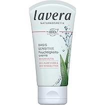 Lavera Naturkosmetik Basis Sensitiv Reichhaltige Feuchtigkeits Bio Aloe Vera  & Sheabutter Creme, 1 x 50 ml