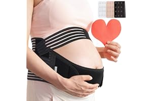 GECONLE Ceinture Grossesse Ceinture de maternité Lombaire Dos Abdominal Support pour Femme Enceinte SPD & PGP