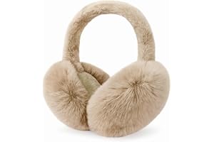 HENKi Mädchen Damen Winter verstellbare Ohrenschützer Plüsch Ohrenschützer Ohrenwärmer