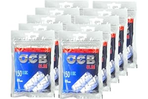 Tabac du Bassigny Lot de 10 Paquets de Filtres Slim OCB - Nouveau Format 150 filtres