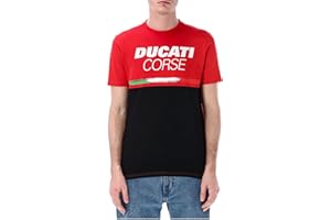 GP GRUPPO PRITELLI T-Shirt Homme Ducati Racing - Ducati Corse Moto GP Homme Rouge/Noir