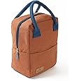Yellow Weaves 100% Cotton Canvas Lunch Bag Reusable and Washable, Eco-Friendly Lunch Bag, Leakproof Keeps Hot & Cold, Lunch Bag for Men Women Kids Office Picnic School, (Big Size - Brown)