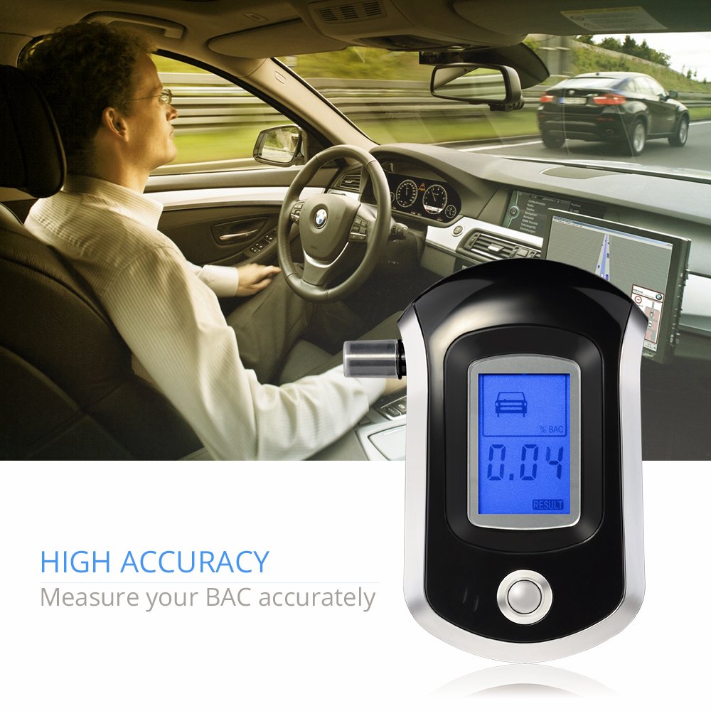 Alcohol-Tester-20-Pcs-MouthpiecesVicTsing-Breathalyzer-Digital-Breath-Analyzer-with-Semi-conductor-Sensor-Large-Digital-LCD-Display-Blue-Background-Light-Great-for-Night-Reading