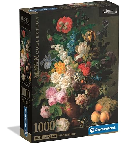 Puzzle Clementoni 1000 Pièces - The Greenhouse Library - 70x50cm - Made In Italy - Boîte Compacte