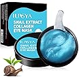 ROUSE Snail Extract Collagen Under Eye Patches with Hyaluronic Acid Anti-Aging Eye Mask Under Eye Bags Dark Circle Removal Moisturizing Repairing Friming Eye Gel Treatment Mask-60pcs
