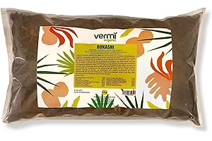 VERMIORGANIC | Bokashi compostador 1KG | Acelerador de Compost | Acelerador Compost | Activador Orgánico con Enzimas de Compostaje | Mejora la fertilidad del Suelo