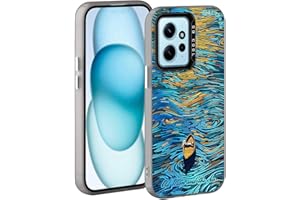 YUXING Funda para Xiaomi Redmi Note 12 4G - Carcasa Teléfono Móvil Antichoque Delgada Patrón Artístico Fresco Bumper Slim Case Cover (Starry Sky)