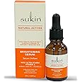 Sukin Natural Actives Brightening Face Serum with Ultra Stable Vitamin C for Even Skin Tone and Brightening Skin I Enriched with Borage Seed Oil & Bisabolol I 25ml