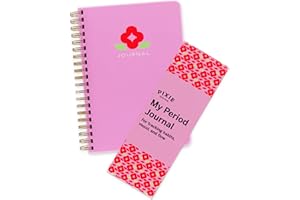 PIXIE CUP Period Tracker Journal for Girls 8-12 - Pixie’s My First Period Notebook with Daily Menstrual Cycle Guided Reflection - First Period Gifts For Young Girls & Teens