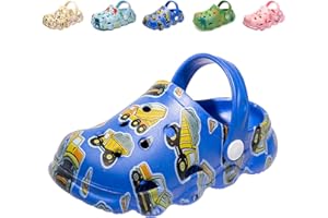 FADEZAR Zoccoli e Sabot Bambini Ciabatte Estive Sandali da Spiaggia Dinosauro Pantofole da Giardino per Ragazzi Ragazze Antiscivolo Scarpe da Piscina