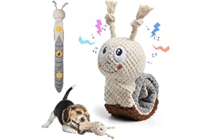 SUNSHINE SMILE Intelligenzspielzeug für Hunde,Schnüffelspielzeug Hund,Hundespielzeug Schnupftabak,Quietschend Welpenspielzeug,Interaktives Hundespielzeug,Puzzle Toys for Dogs,Schnecke Interaktives Hundespielzeug