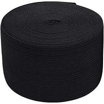 ANDSHUAI Elastico Per Cucito, Apio Nastro Elastico Piatto,20 X 5 Rotolo Di Elastico Per - 9