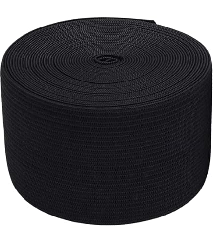 Elastico Per Cucire Bianco – Rotolo Da 3 Metri – Larghezze 40-100 Mm – Forte E Resistente