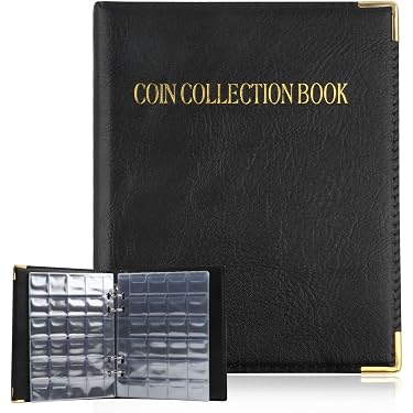Album Portabanconote Collezionista Con 120 Tasche - Copertina Pelle PU Retro - 4