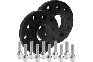 BLACKLINE BY SCC BlackLine Spurverbreiterung 20mm (10mm) mit Schrauben silber 4x98 58,1mm - 12104W_5_M1225KE32S