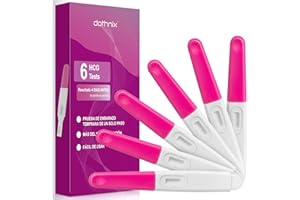 DOTHNIX Early Pregnancy Test 10mIU/ml Early Detection Pregnancy Test Fast Response 99% Accurate HCG Pregnancy Test 6 Packs