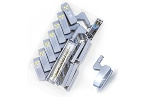 LEWTTYER Scharnierlicht Led licht schrankbeleuchtung Universalschrank Schrank Schrankscharnier kleiderschrank beleuchtung scharniere für schranktüren(8pcs)
