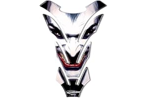 labelbike - Unmissable Tank Pad Sticker JOKER - BATMAN in 3D Resin Decoration and Protection of Motorcycle Tank