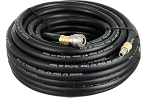 TC TECHNIC Manguera de aire comprimido 20m 20BAR 10mm Manguera para compresor de aire