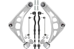 Densieg 6X Kit de réparation de bras de suspension 31121094465 31121094466 pour 3er E46 Z4 E85 E86 1998-2009