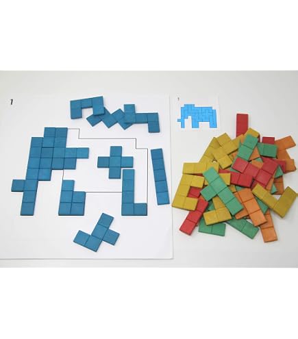 WISSNER Pentominos – 60 Teile Aus RE-Wood, Lernspiel Für Räumliches Denken