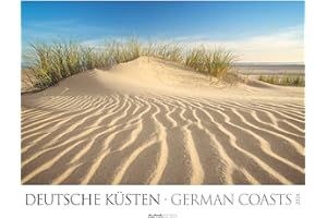 ‎ALPHA EDITION Deutsche Küsten 2024 - Bildkalender XXL 60x50 cm - hochwertiger Wandkalender im Querformat - Landschaftskalender - Wandplaner