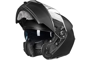 ILM Casco Moto Hombre Mujer Modular Homologado ECE22.06 Modelo 159