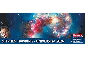 Stephen Hawking Universum Premium-Tischplaner 2026 - Wochenkalender mit 53 Bildern und Zitaten: Tischkalender mit faszinierenden Einblicken ins ... Astrophysikers (Tischkalender Harenberg)