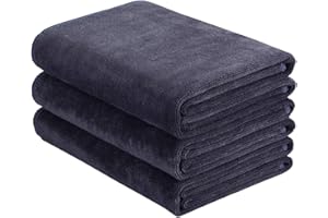 DtgEcd 3 Pack Gym Towel, Ultra-Soft Microfiber Sports Towel For Gym, Yoga, And Fitness, Quick-Dry And Absorbent Sweat Towels For Gym, Perfect For Men And Women