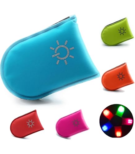 Bande LED Réfléchissante ELANOX – Sécurité Pour Vélo, Jogging, Poussette, Avec Pile Incluse