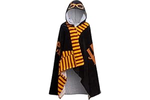 Harry Potter Serviette à capuche 100% coton Poncho pour enfants Serviette de bain Hogwarts Serviette de plage Étoffe de bain Couverture de changement