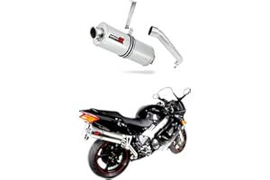 DOMINATOR EXHAUST SYSTEM VFR 800 FI Hi Level Pot d'échappement Oval Silencieux Dominator Exhaust Racing Slip-on 1998 1999 2000 2001