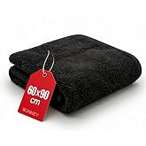 WONKEY - Ekstra B&uuml;y&uuml;k Emici Oto Kurulama Bezi, Mikrofiber Ara&ccedil; Yıkama Bezi, Mega Boy Araba Temizlik Havlusu, Otomobil Kurulam