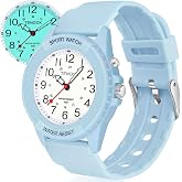 TENOCK Reloj De Pulsera Deportivo para Mujer Anal&oacute;Gico De Cuarzo Resistente Al Agua hasta 50 M con Luz Nocturna para Combinar