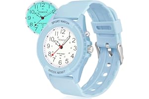 TENOCK Orologio Da Polso Sportivo Da Donna Analogico Al Quarzo 50 M Impermeabile Con Luce Notturna Per Abbinamenti Casual O Attività Sportive